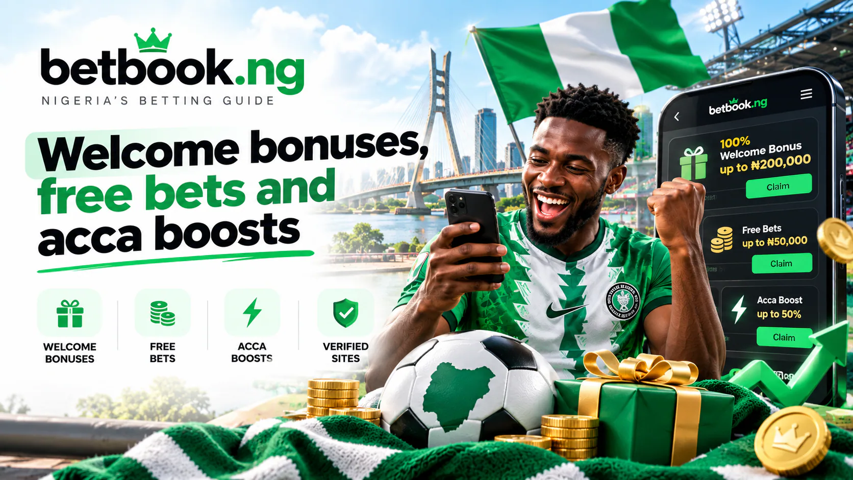 Betting sites with welcome bonus in Nigeria