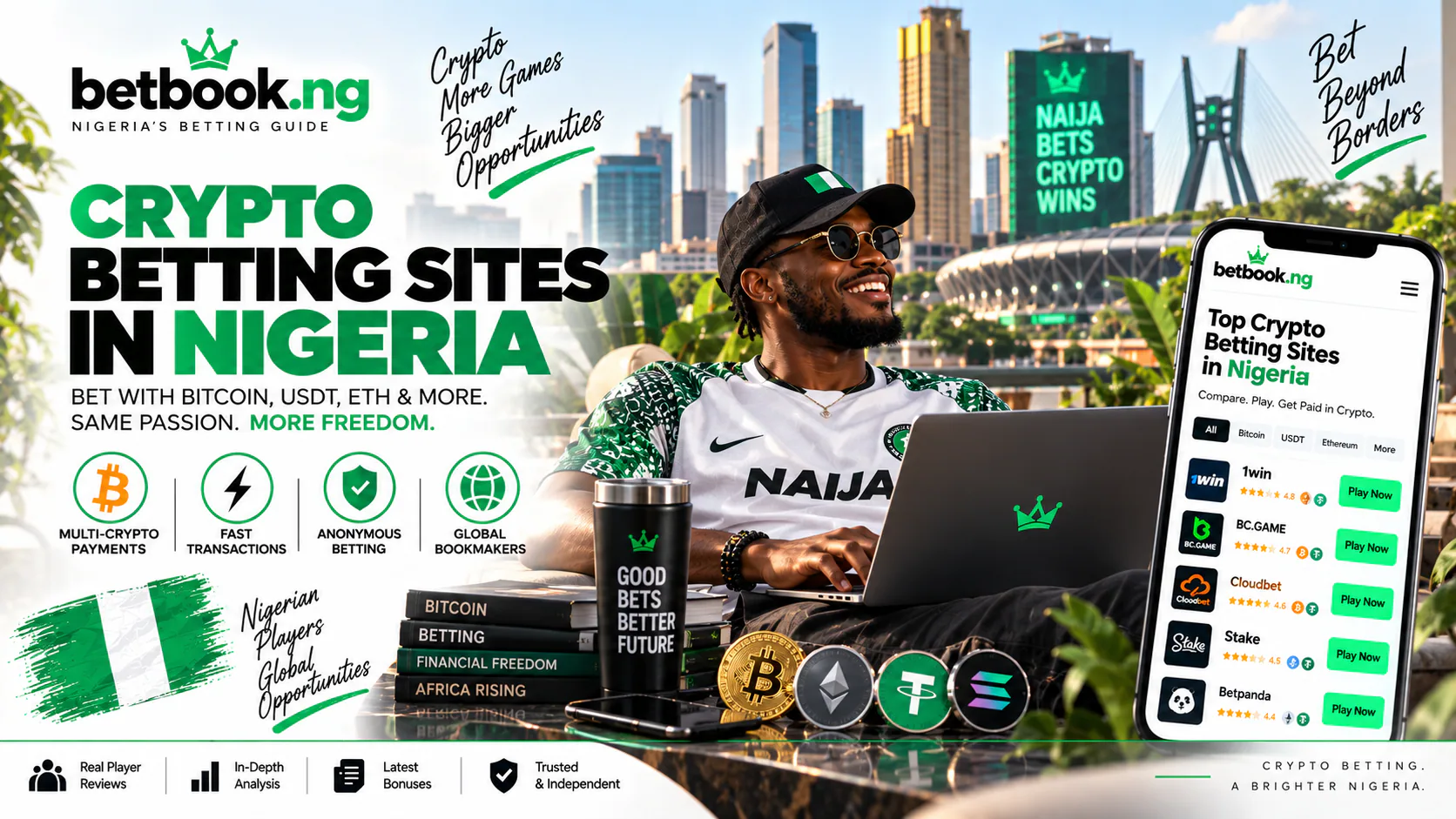 Crypto betting sites in Nigeria