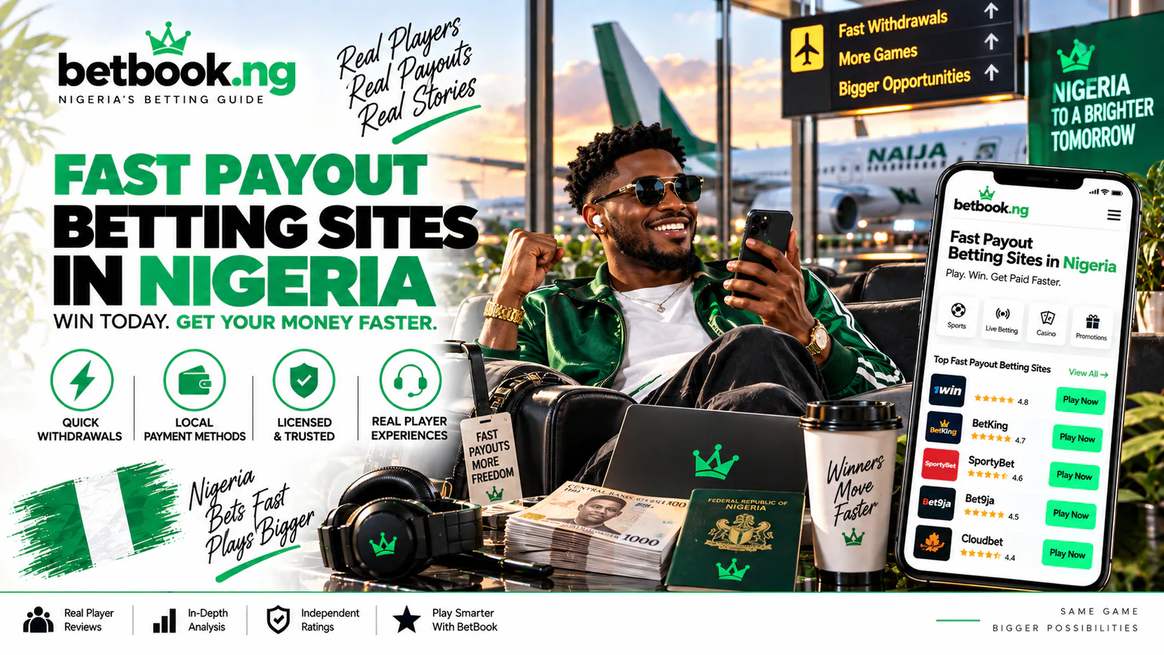 Fast payout betting sites in Nigeria