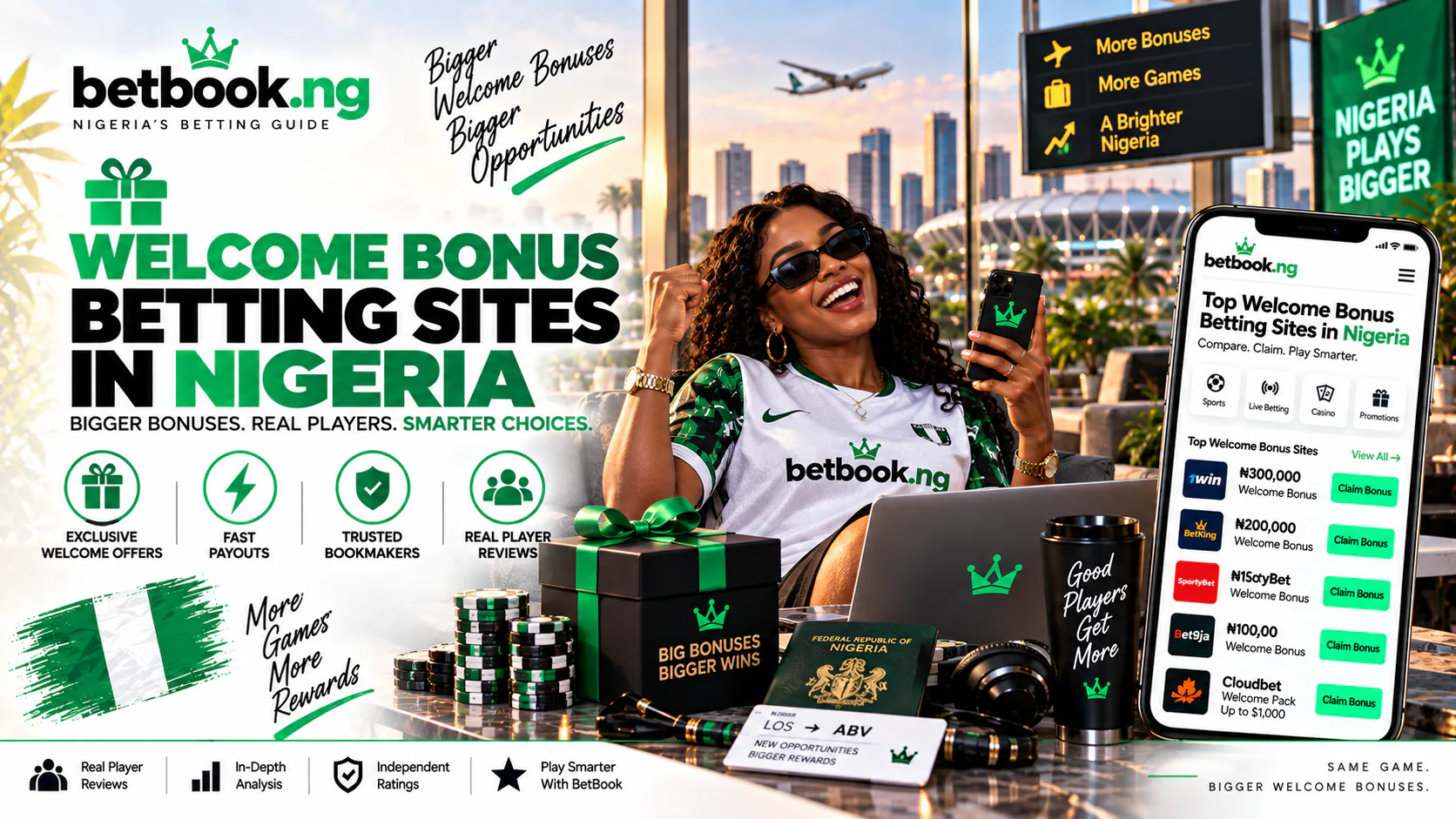 Welcome bonus betting sites in Nigeria